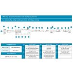 Eken smart factory line for WPC doors, showing automated flow from blank feeding to finished door stacking